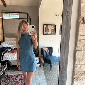 Denim Sleeveless Dress